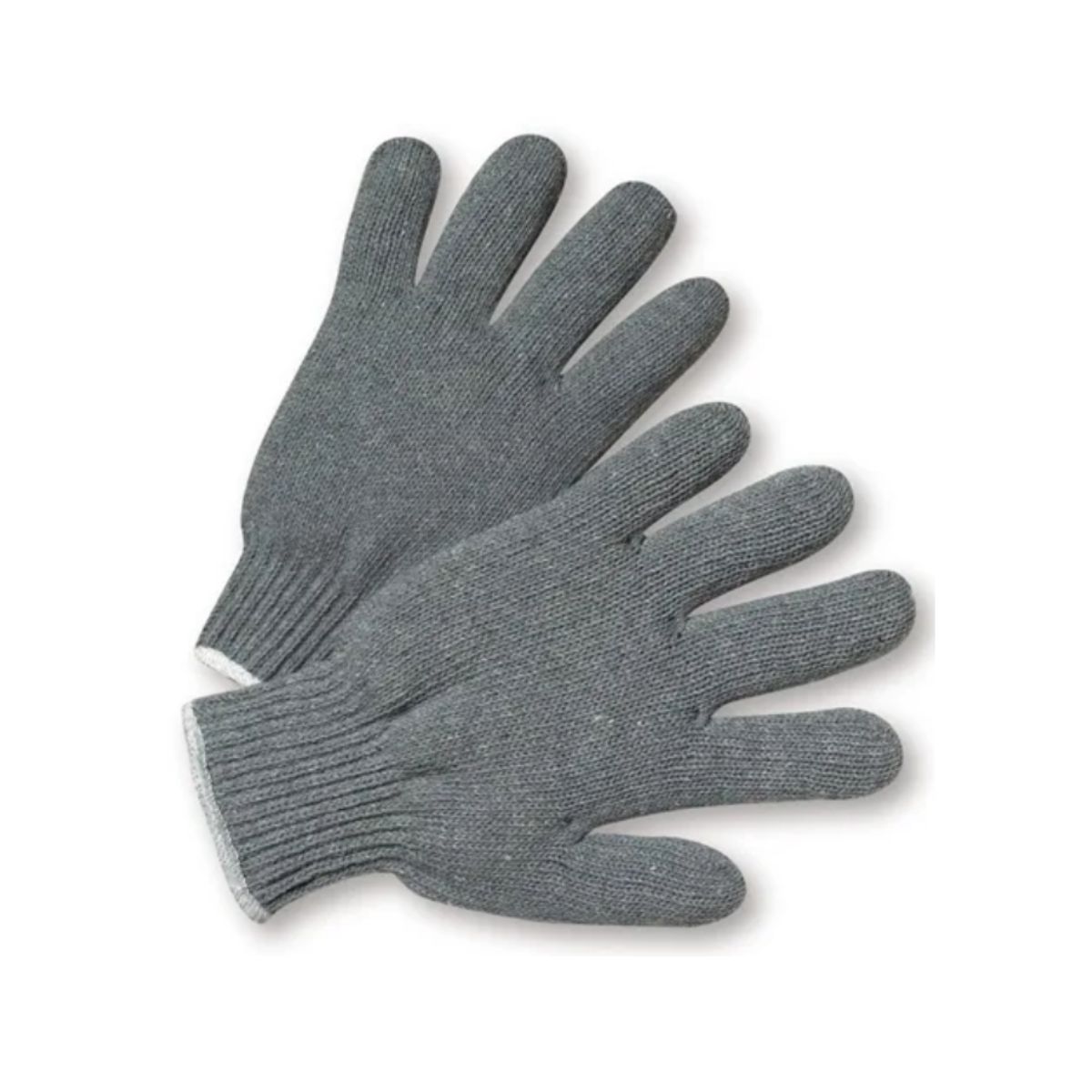 450GM Grey Cotton Knitted Gloves