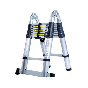Aluminum A-Type Telescopic Extension Ladder | Multi-Functional & Space-Saving